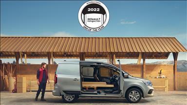 Yeni Renault Kangoo Van,"2022 Uluslararası Yılın Ticari Aracı" seçildi