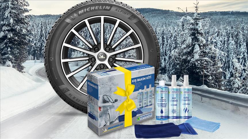 Euromaster’dan Michelin lastik alanlara “kış paketi” hediye