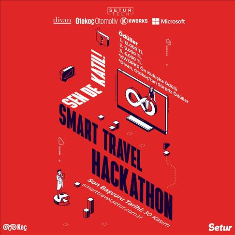 SeturTech'in Smart Travel Hackathon'una başvurular 30 Kasım'da sona erecek