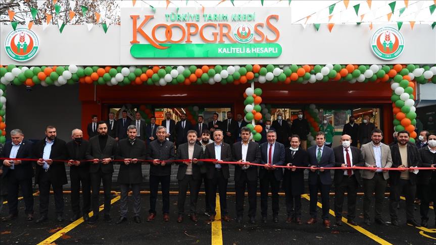 Bağcılar'da, Tarım Kredi Kooperatiflerinin KoopGross marketi açıldı