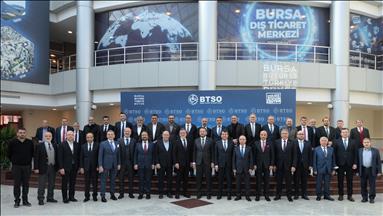 MÜSİAD Genel Başkanı Asmalı, Bursa'da iş dünyası ile bir araya geldi