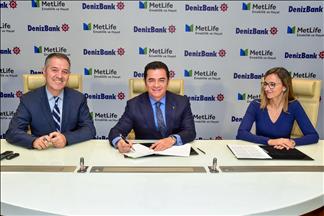 MetLife ile DenizBank, acentelik sözleşmesini uzattı