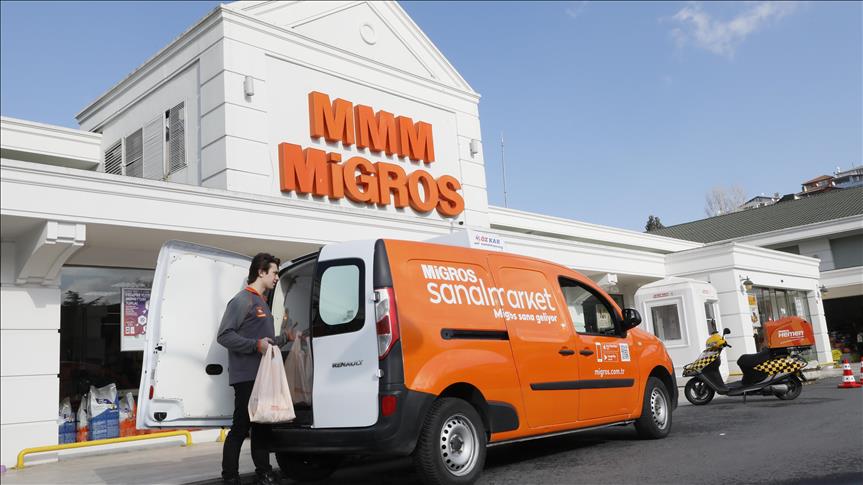 Migros Sanal Market 40 bin ürün çeşidinin teslimatını 45 dakikaya indirdi