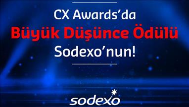 Sodexo’nun "Her An Yanında" Projesi’ne Büyük Düşünce Ödülü