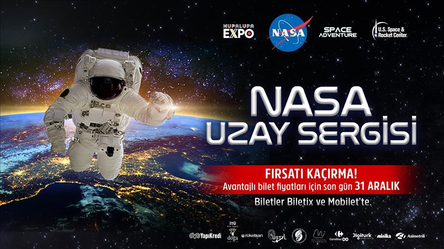 Dünyanın en büyük gezici uzay sergisi İstanbul'da devam ediyor