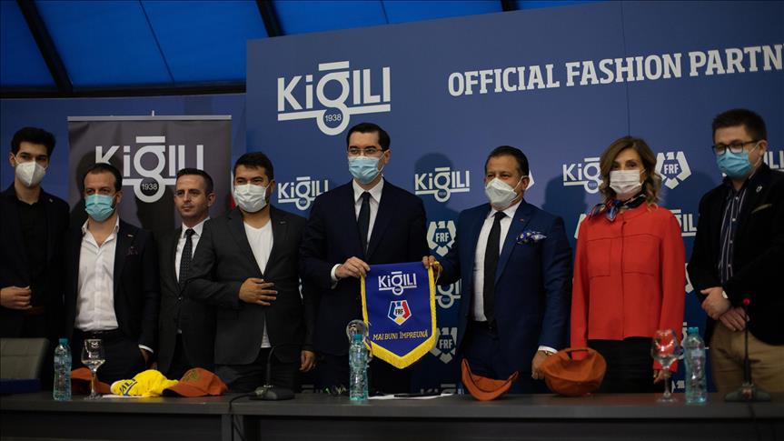 Kiğılı, Romanya Milli Futbol Takımı'nın moda sponsoru oldu