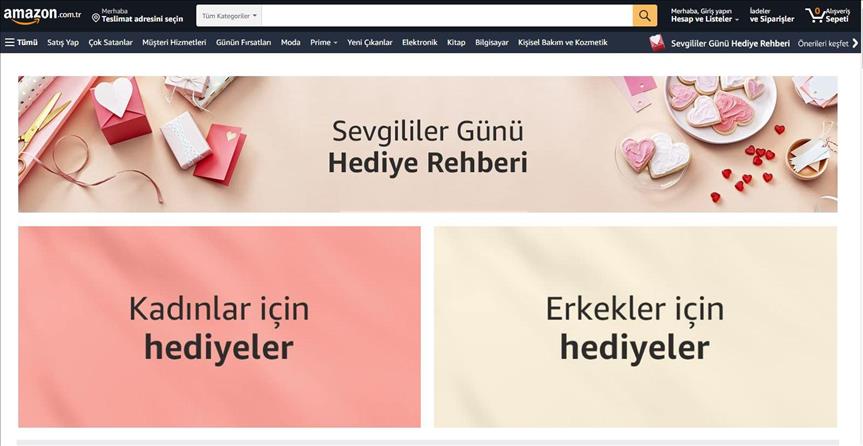 Amazon Türkiye'den Sevgililer Günü'ne özel hediye rehberi