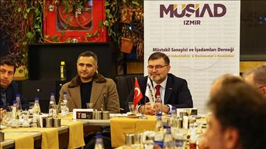 MÜSİAD İzmir Başkanı Saygılı, Kemalpaşa'daki üyelerle bir araya geldi