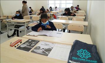 Pak-Türk Maarif Uluslararası Okulları sınavına Pakistan'da büyük ilgi