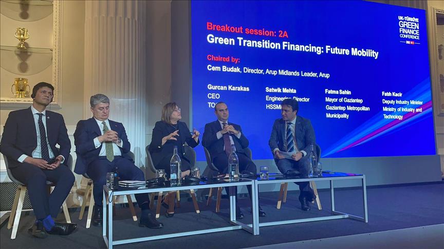 Fatma Şahin, Londra’da Yeşil Finansman Konferansı'na katıldı