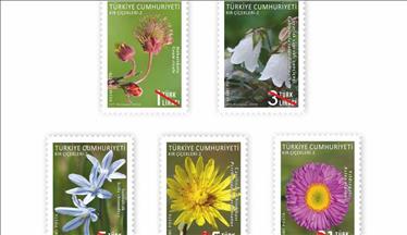 PTT "Kır Çiçekleri-2" konulu posta pullarını tedavüle sundu