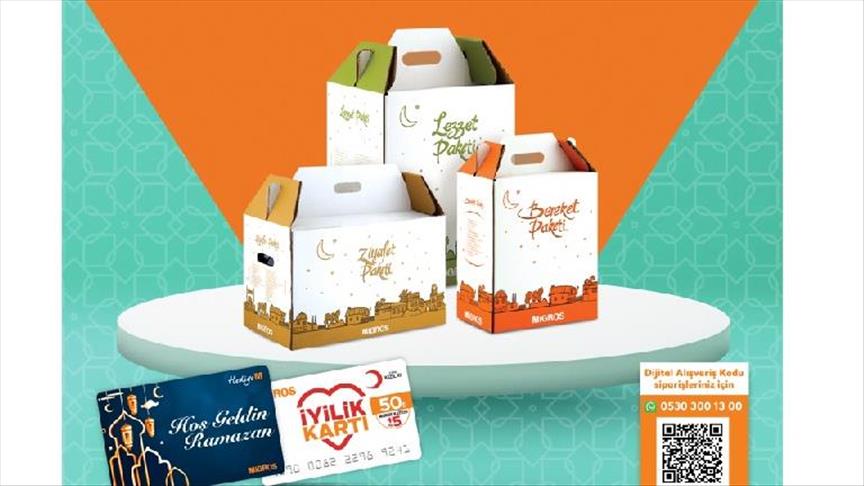 Migros, en çok ihtiyaç duyulan ürünleri ramazan paketleriyle müşterilerine sunuyor