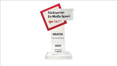 Gratis “Türkiye’nin En Mutlu İşyeri” seçildi