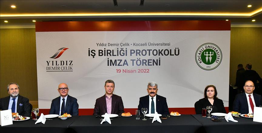 Yıldız Demir Çelik ile Kocaeli Üniversitesi, iş birliği protokolü imzaladı