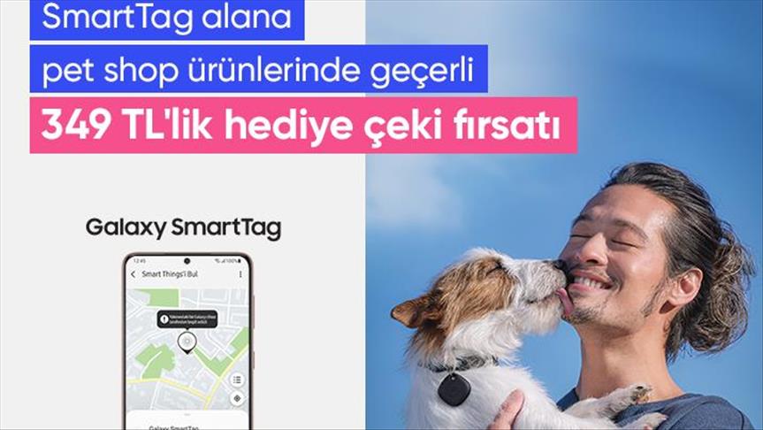 Samsung’dan Galaxy SmartTag alacak hayvanseverlere hediye çeki