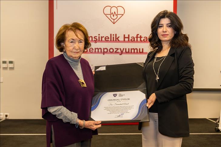 Semahat Arsel, Türk Hemşireler Derneği’nin ilk "onursal üyesi" oldu