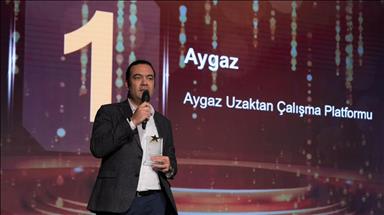 Aygaz'ın sanal ofis ortamı sağlayan AR-WE projesi birincilik ödülü aldı