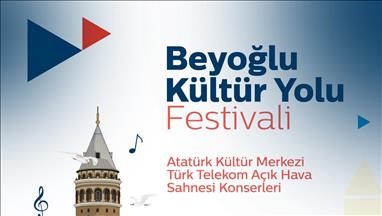 "Beyoğlu Kültür Yolu Festivali" Türk Telekom Açık Hava Konserleri'ne geri sayım başladı