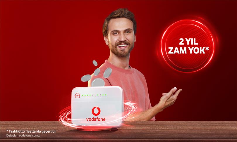 Vodafone evde internette yeni kampanya başlattı