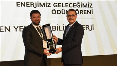 Akfen Yenilenebilir Enerji'ye "3'üncü Enerjimiz Geleceğimiz" ödülü