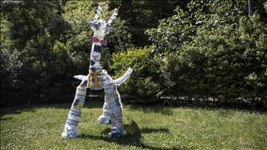 GSK Türkiye ve TOG iş birliğiyle plastik atıklar sanat eserine dönüştü