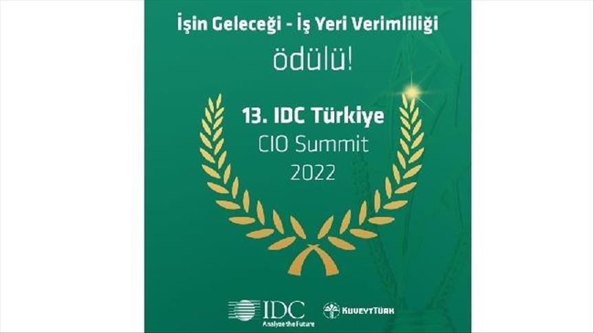 Kuveyt Türk'ün Yeni Nesil XTM çözümüne IDC Türkiye'den ödül