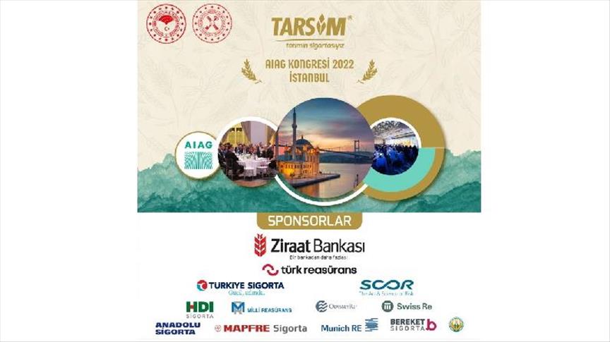 36. Uluslararası Tarım Sigortacıları Birliği Kongresi İstanbul'da yapılacak