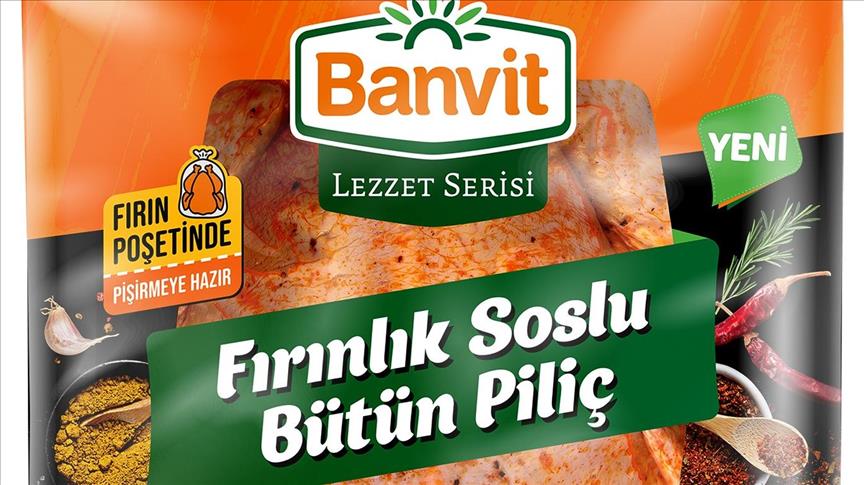 Banvit, lezzet serisine eklediği "fırınlık soslu bütün tavuk"u tüketicinin beğenisine sundu