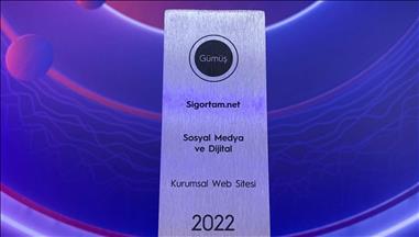 Sigortam.net, yeni web sitesiyle Brandverse Awards'tan ödül aldı