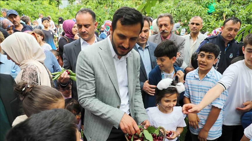 Bağcılar'da geleneksel "Kiraz Festivali" düzenlendi