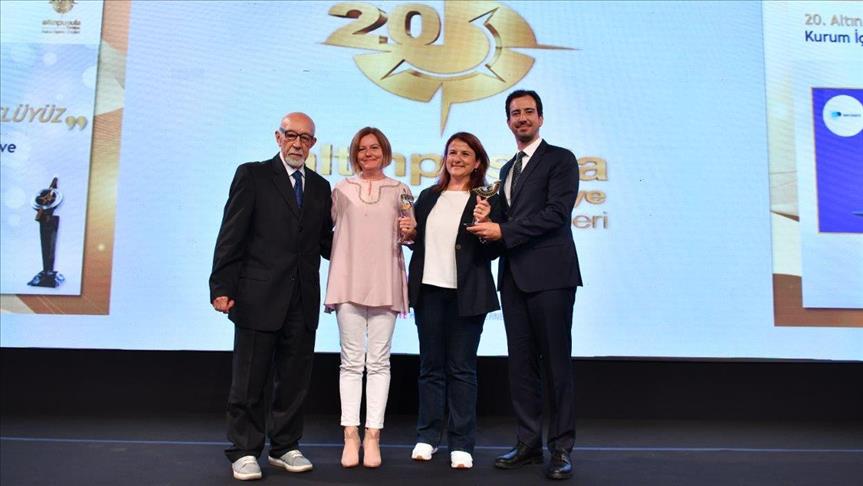 Sanofi Türkiye'nin "Hep Birlikte Güçlüyüz" projesine ödül