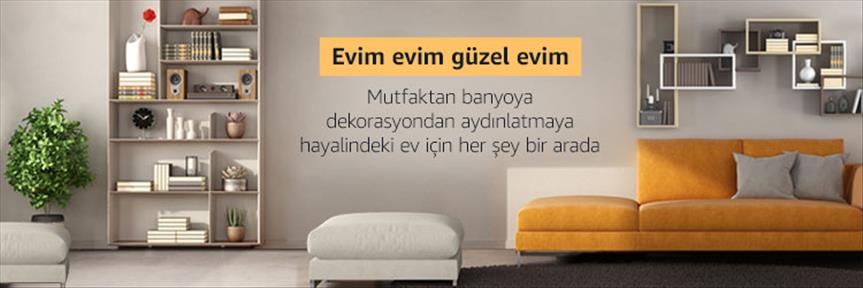 Amazon Türkiye'de "Evim Evim Güzel Evim" mağazası açıldı