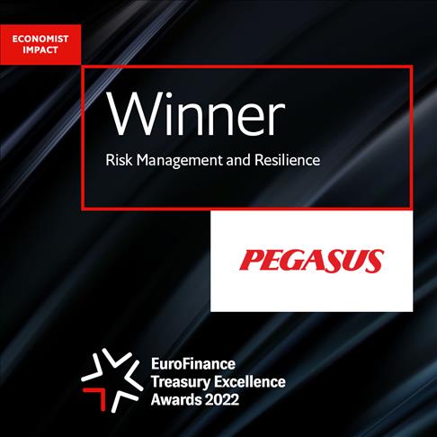 Pegasus’a EuroFinance’tan “Risk Yönetimi ve Dayanıklılık” ödülü