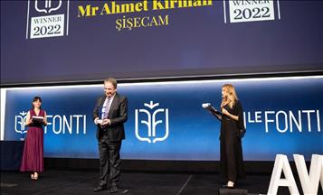 Prof. Dr. Ahmet Kırman’a İtalya’dan "Yılın En İyi Yöneticisi" ödülü 