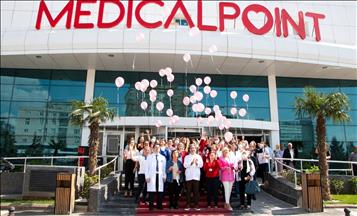 Medical Point Gaziantep'ten "Pembe Ekim Farkındalık Etkinliği" 
