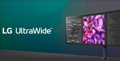 LG ultra geniş monitörlerle tüm ayrıntılar tek ekranda