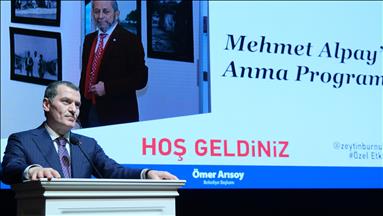 Gazeteci Mehmet Alpay, vefatının birinci yılında anıldı