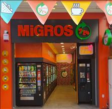 Migros, Türkiye'nin ilk self servis otomat mağazasını açtı