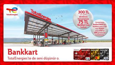 TotalEnergies ve M Oil'de 75 lira değerinde Bankkart Lira hediye