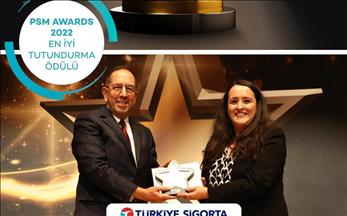 Türkiye Sigorta'ya PSM Awards'tan "altın" ödül
