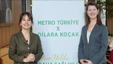 Metro Türkiye ve Dilara Koçak'tan sürdürülebilir beslenme için öneri