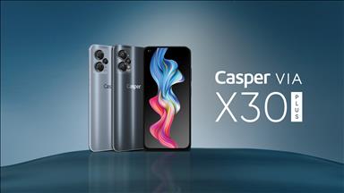 Casper NFC ve hızlı şarj özelliği ile gelen Vıa X30 Plus’ı duyurdu