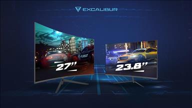 Excalibur monitörler, profesyonellere ve oyunculara hitap ediyor