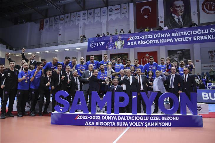Halkbank Erkek Voleybol Takımı, Türkiye Kupası’nın sahibi oldu