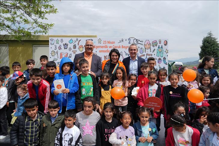 ING Türkiye, 23 Nisan'ı Kahramanmaraş'ta depremden etkilenen çocuklarla kutladı
