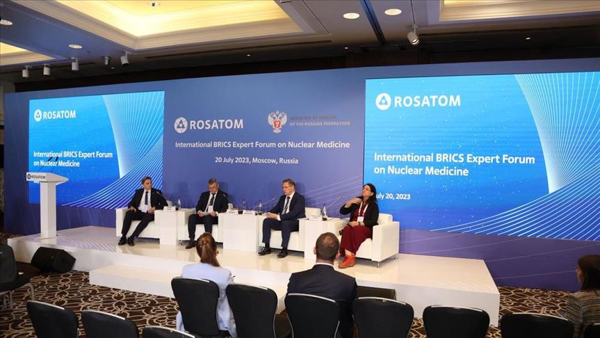 Rusya Sağlık Bakanlığı ve Rosatom'un düzenlediği BRICS Uluslararası Nükleer Tıp Uzman Forumu başladı