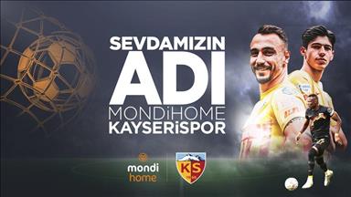Kayserispor'un yeni sezondaki isim sponsoru Mondi Home oldu