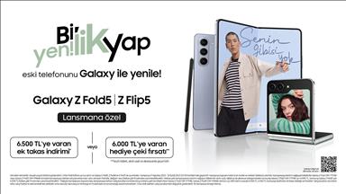 Samsung'dan Galaxy Z Flip5 ve Galaxy Z Fold5 için tanıtım kampanyası