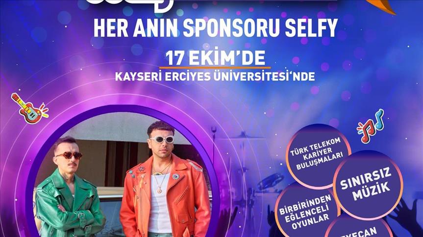 Türk Telekom Selfy Fest’in bir sonraki adresi Kayseri olacak