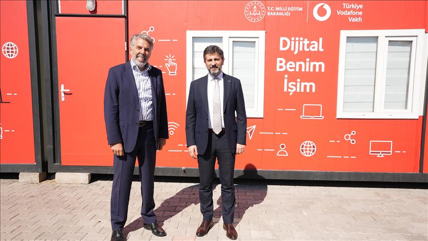 "Dijital Benim İşim" Projesi ile afet bölgesinde 15 eğitim konteyneri kuruldu